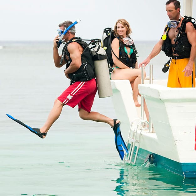 Private charter diving and snorkeling in Key Largo