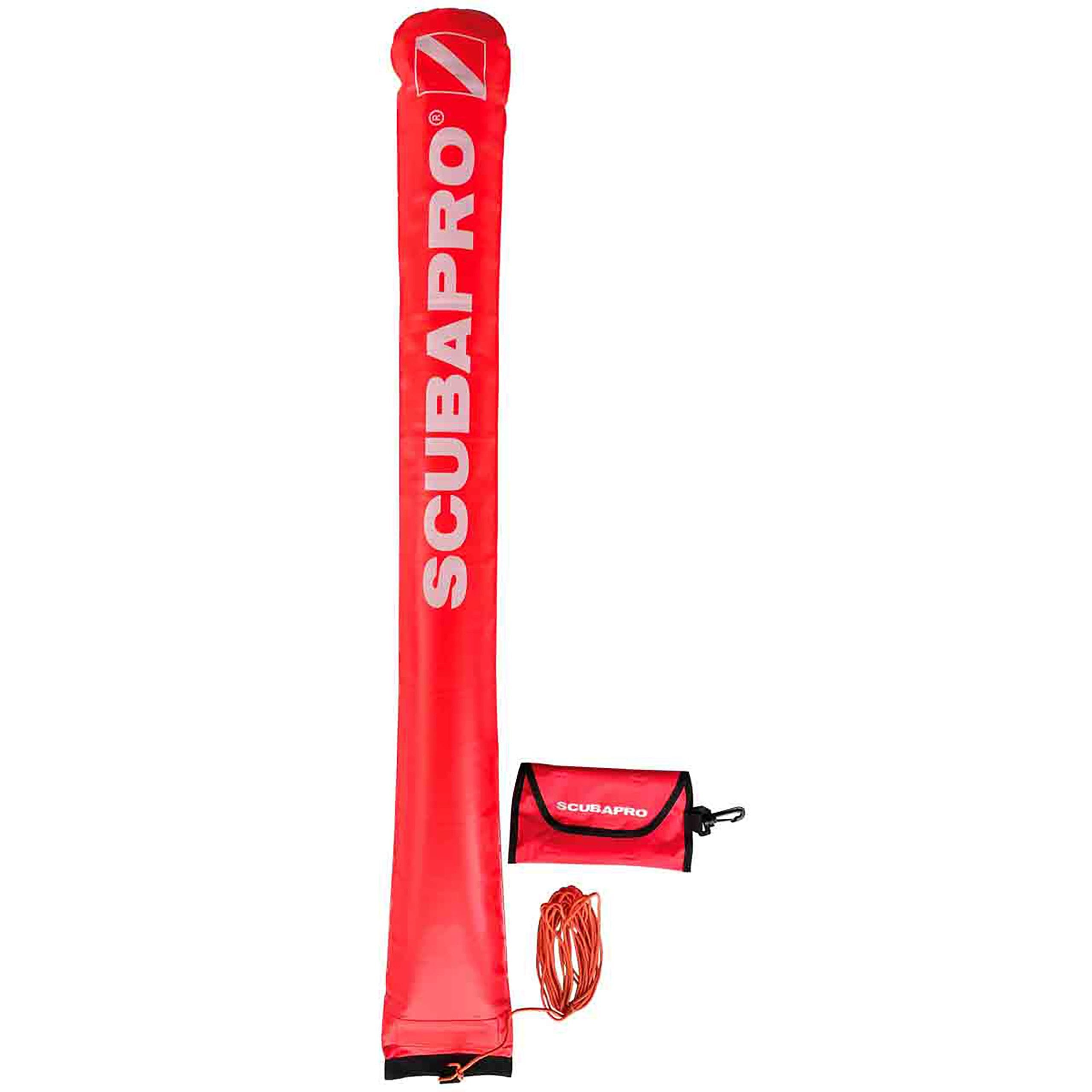 Surface Marker Buoy, PVC, Orange, 4.3 ft