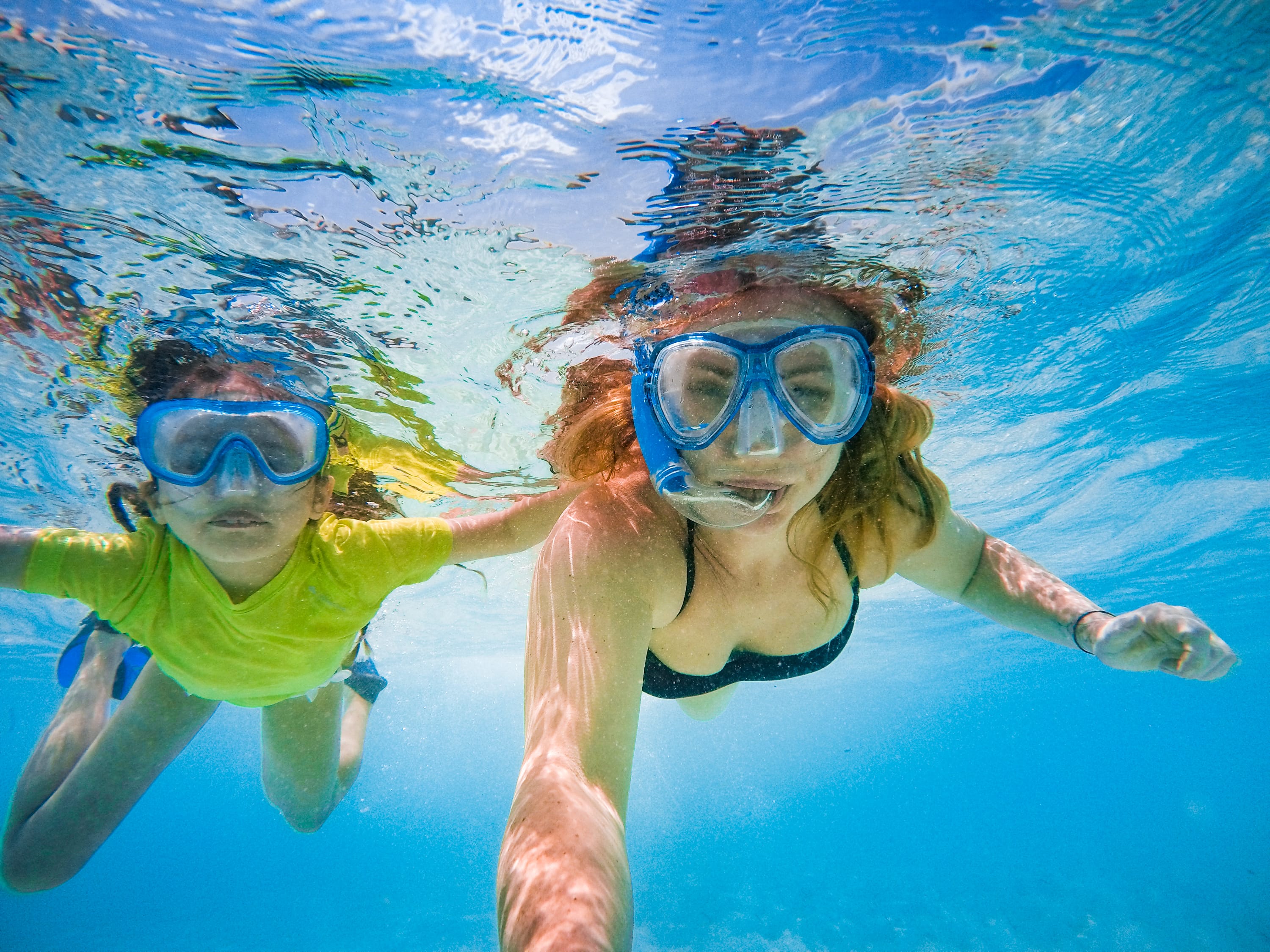Key Largo snorkeling for families