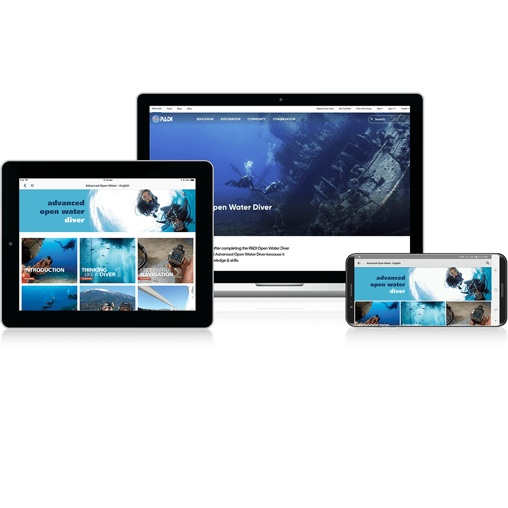.Padi Advanced Open Water Elearning