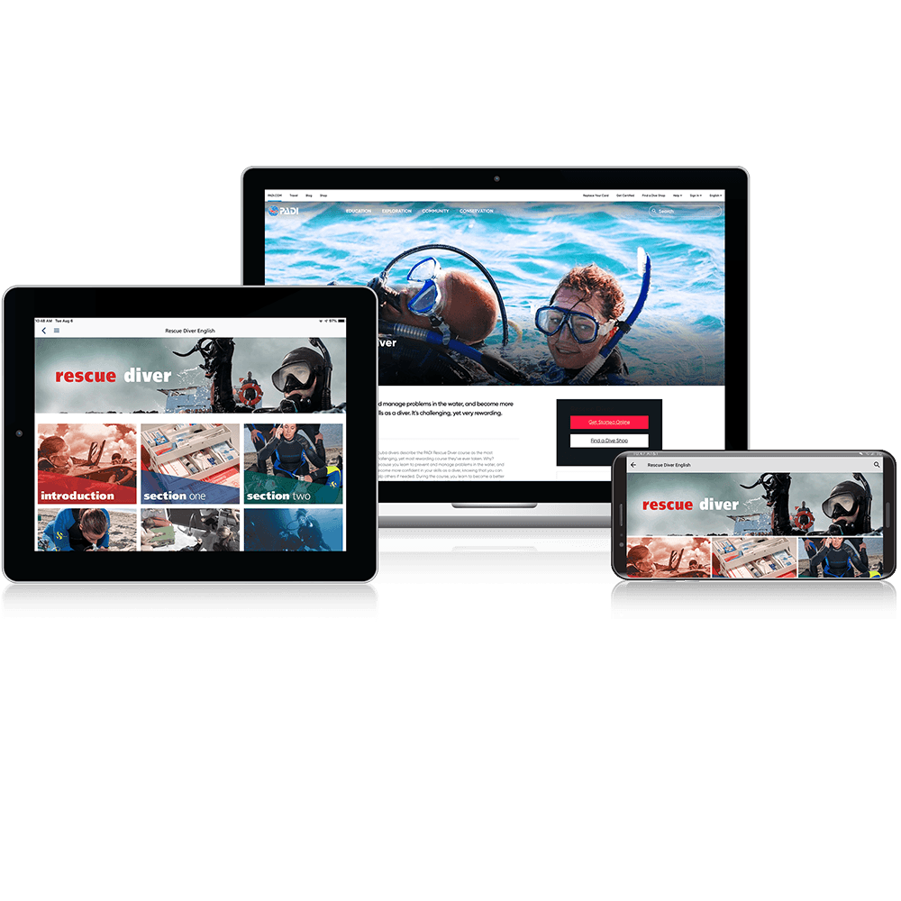 Padi Rescue Diver E-Learning