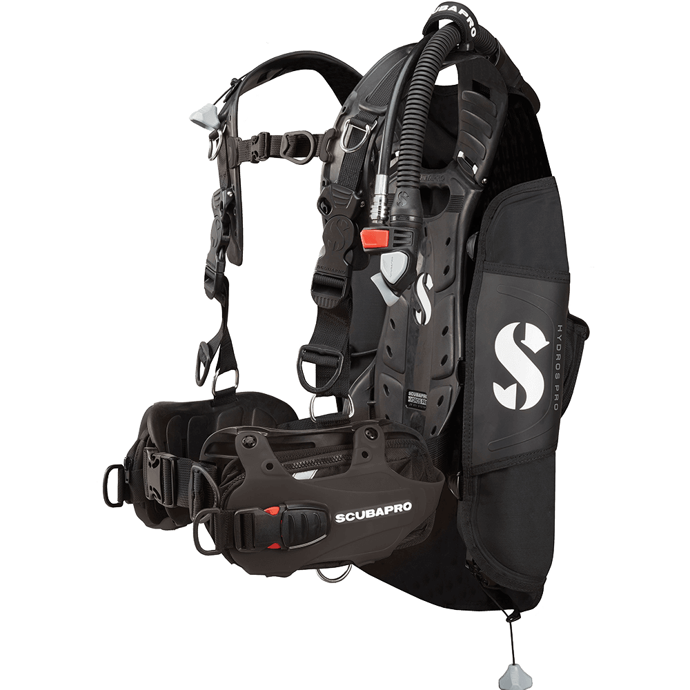 ScubaPro Hydros Pro BCD, w/BPI, Men, Black