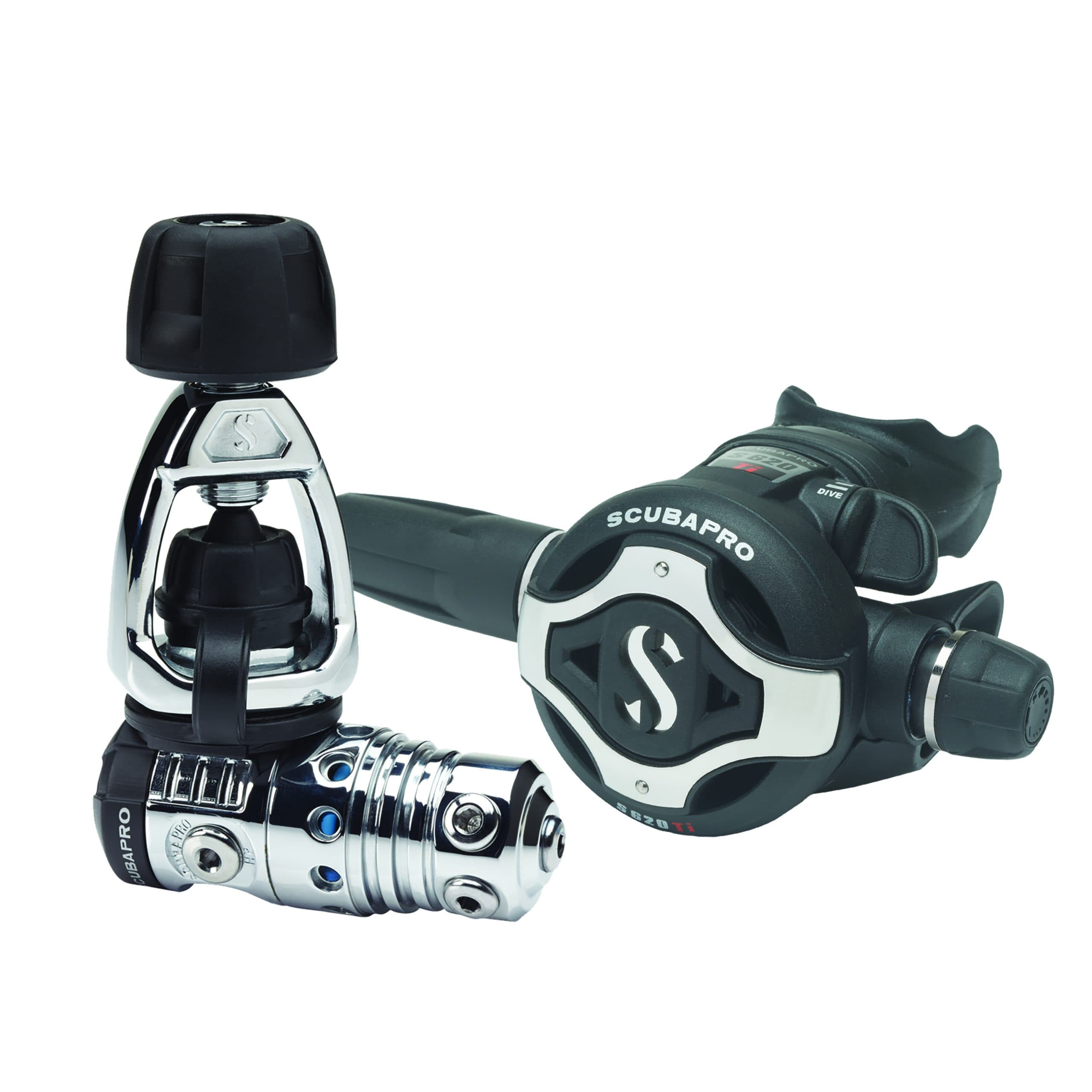 Scubapro MK25 EVO first stage and S620Ti second stage regulator serviced in Key Largo