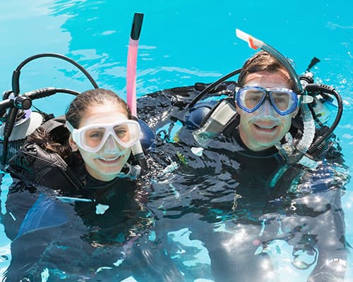 Pool skills review and buoyancy tune-up