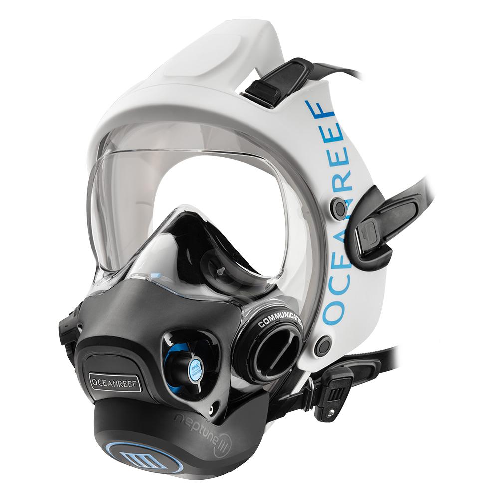 Ocean Reef Neptune III Full Face Mask | white