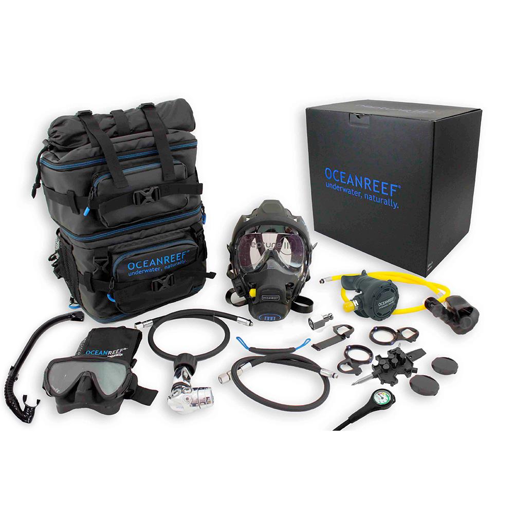 Ocean Reef Neptune III Full Face Mask Package Bundle image 1