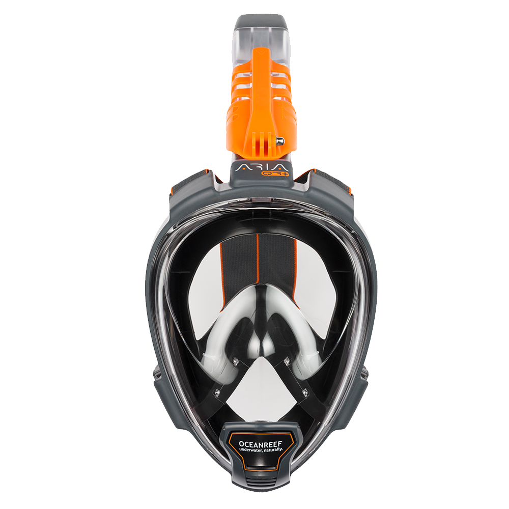 Ocean Reef Aria QR+ Snorkeling Mask | Black