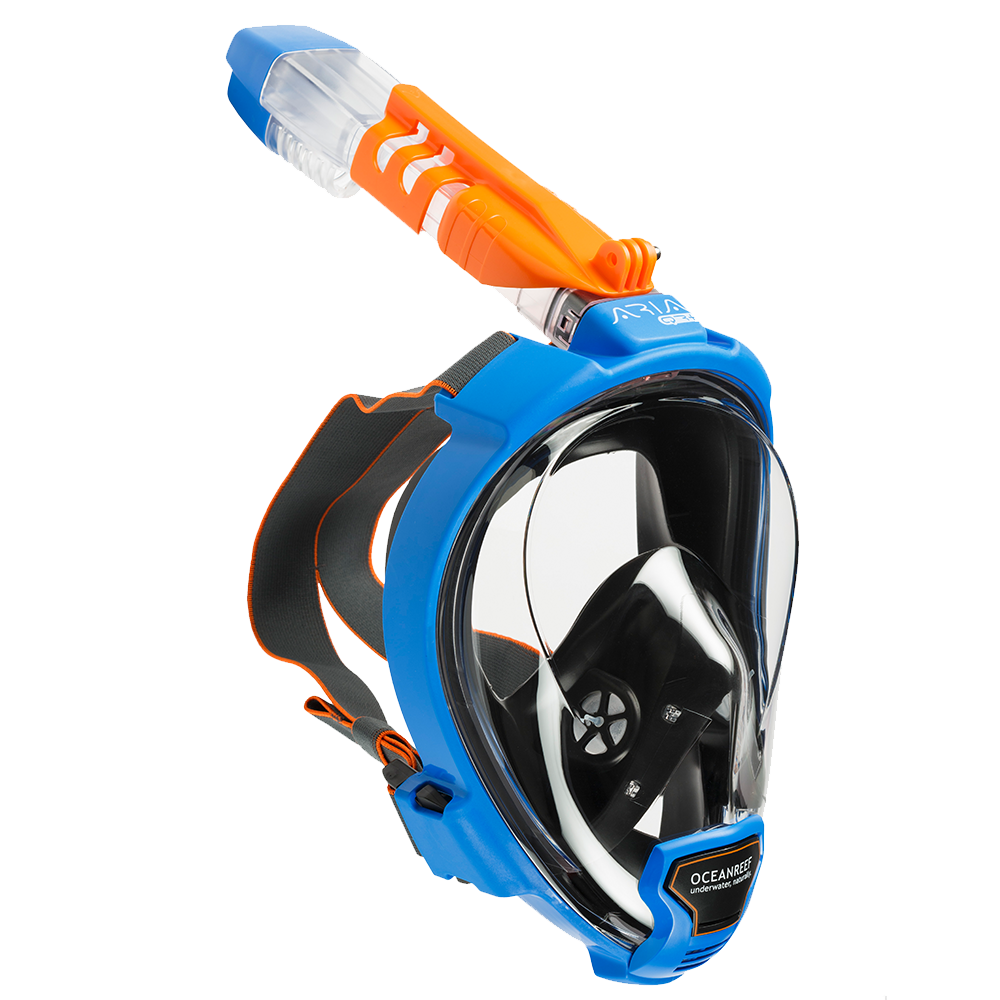 Ocean Reef Aria QR+ Snorkeling Mask | Blue