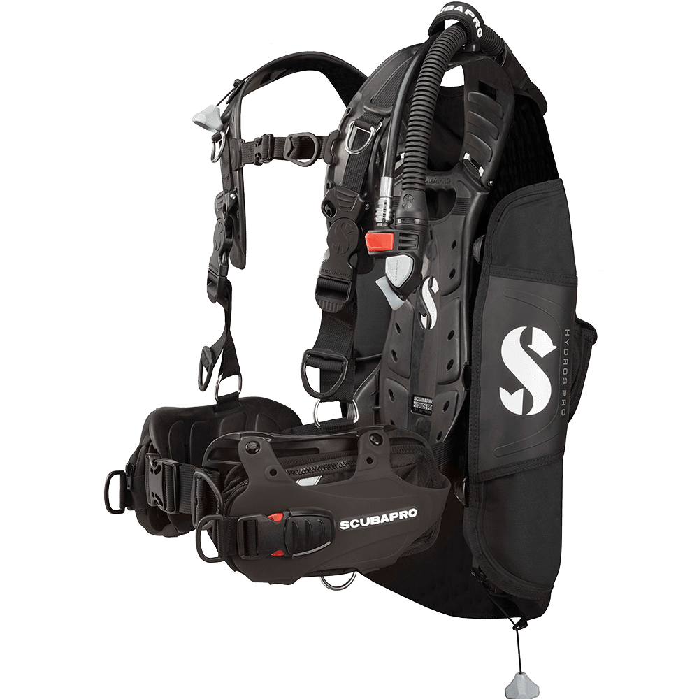 ScubaPro Hydros Pro BCD, w/BPI, Men, Black